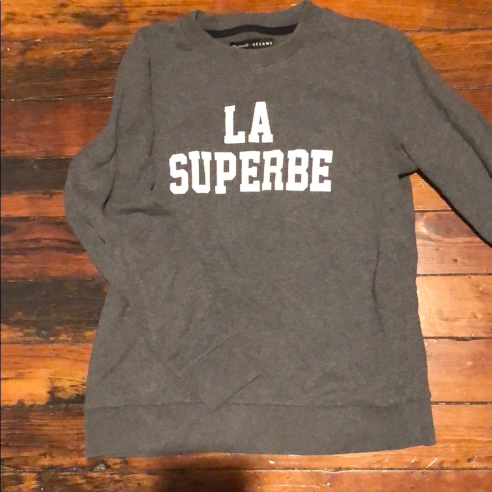 Sezane/Madewell La Superbe Sweatshirt